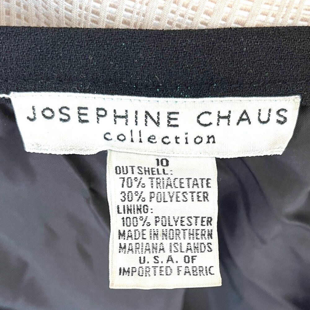 Vintage Black Pencil Skirt Long Column Skirt Modern Elegant Capsule War… - Picture 10 of 13